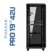 Armario Rack 42U 600x600 | Phasak Pro PHO-6642 19 In